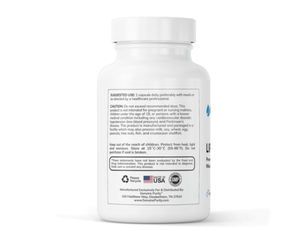 Liposomal NMN Supplement Benefits 60caps